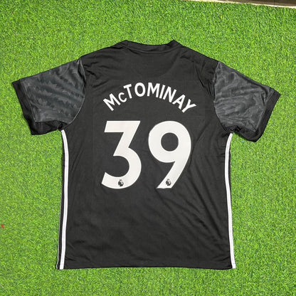 Manchester United 2017-2018 Scott McTominay Black Retro Football Jersey