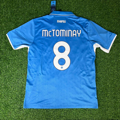Scott McTominay 8 - Napoli Football Jersey Kit