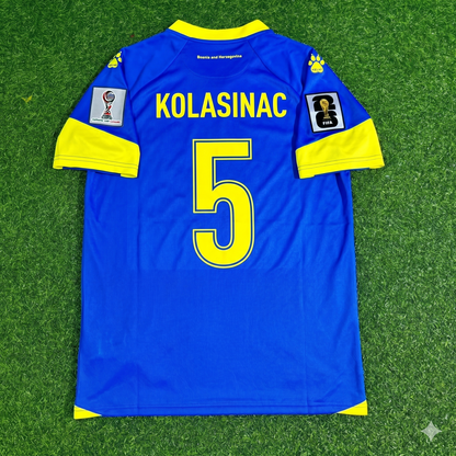 Bosnia and Herzegovina World Cup 2026 Sead Kolasinac Home Football Jersey