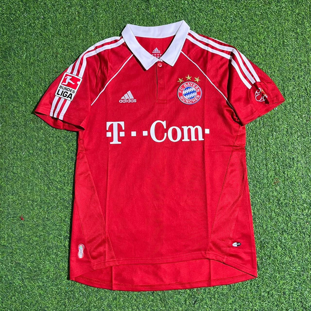 Bayern Munich 2005 Sebastian Deisler 06 Bundesliga Red Home Retro Football Jersey