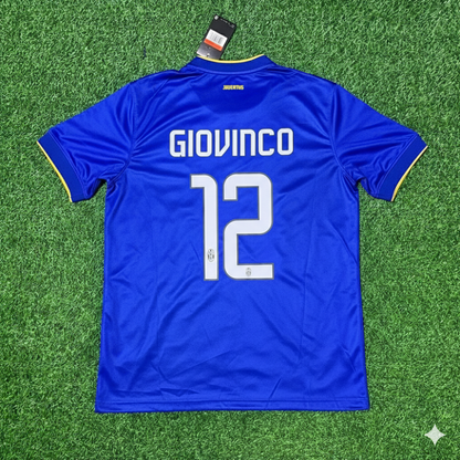Sebastian Giovinco Juventus 2014/15 Retro Blue Football Jersey Collection