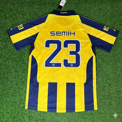 Semih Şentürk Fenerbahçe 2008-2009 Retro Football Jersey