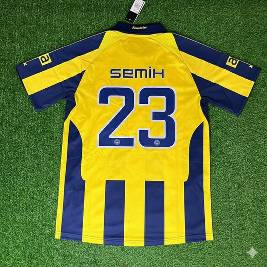 Semih Şentürk Fenerbahçe 2008-2009 Retro Football Jersey