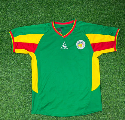 Aliou Cisse Senegal 2002 World Cup Retro Football Jersey
