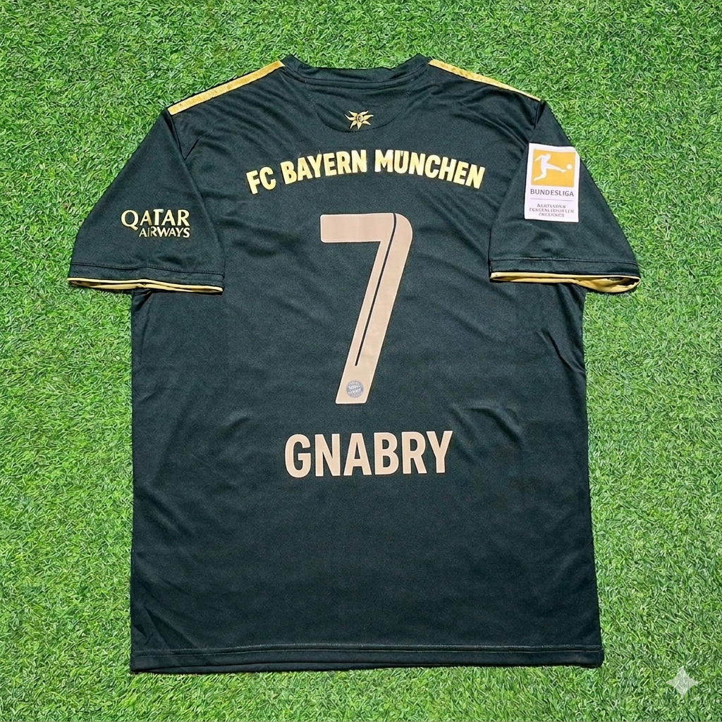 Serge Gnabry #7 Bayern Munich 2021 2022 Oktoberfest Special Edition Football Jersey