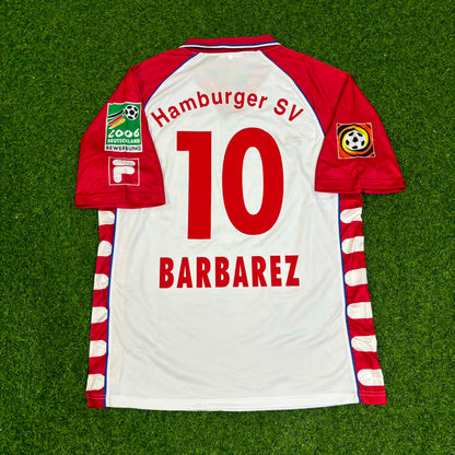 Sergej Barbarez #10 Hamburger SV Heim Retro Fußballtrikot Jersey
