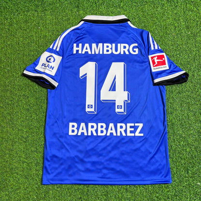 Sergej Barbarez #14 Hamburger SV Heim Retro Football Jersey