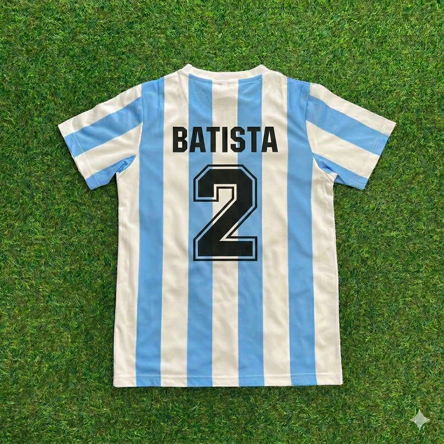 Sergio Batista 2- Argentina 1986 Home Retro Football Jersey Collection