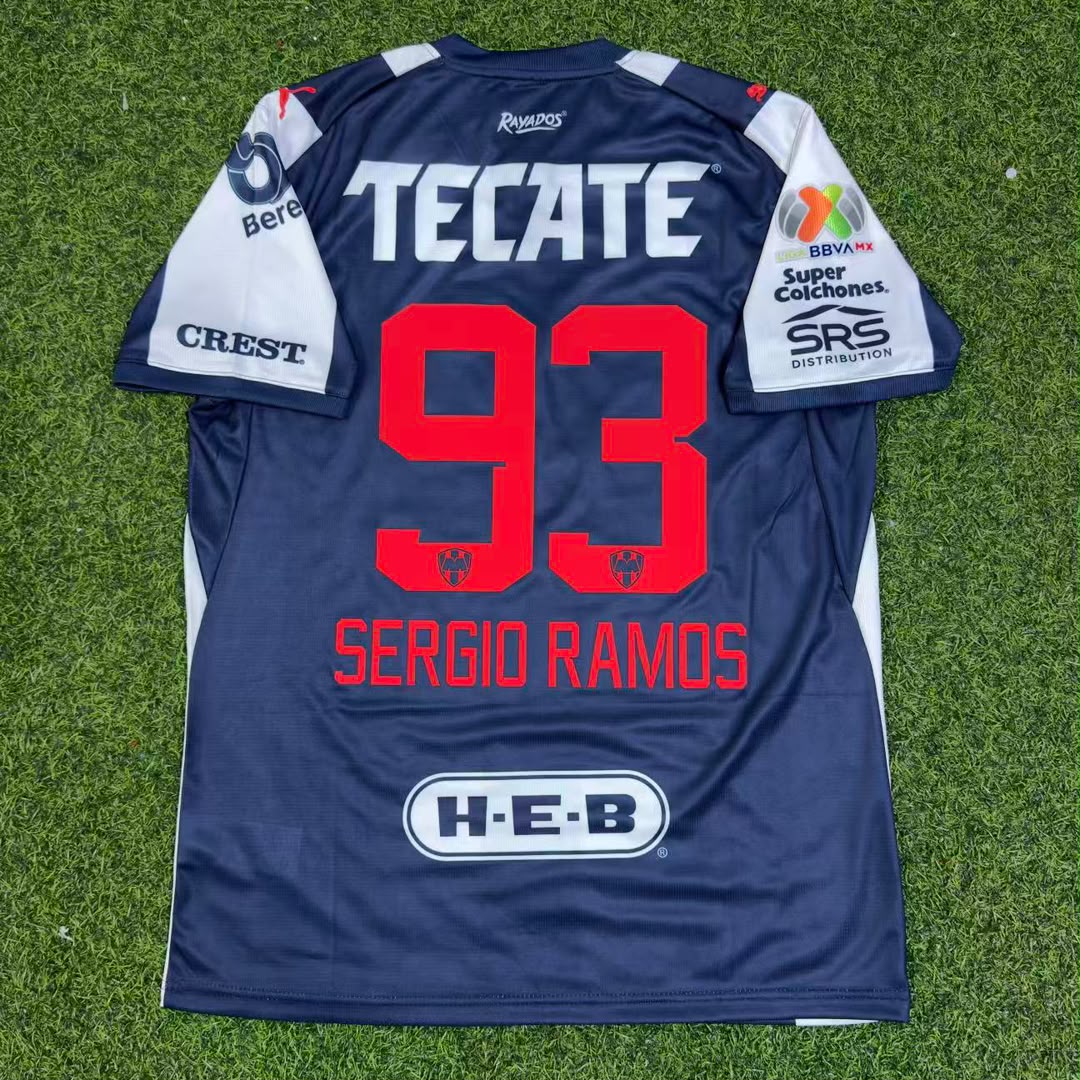 Monterrey 2026-2027 Sergio Ramos Home Football Jersey