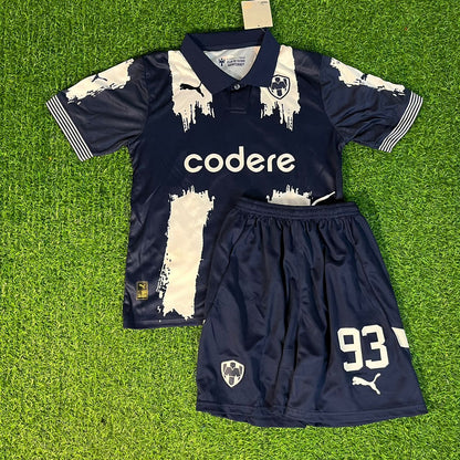 Sergio Ramos Monterrey New Season Kids Kinder Kids Football Jersey Kit