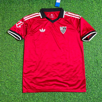 Sergio Ramos Sevilla Red Home Retro Football Jersey