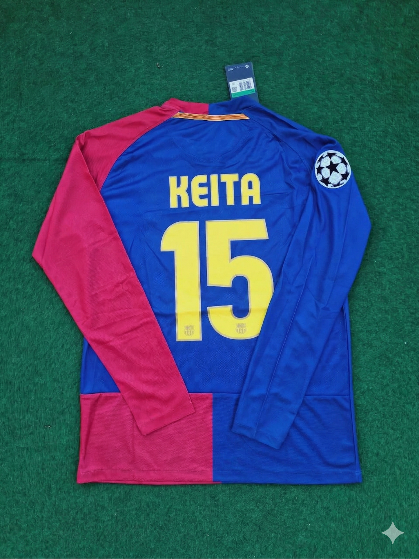 Seydou Keita Barcelona 2009 Champions League Final Retro Football Jersey