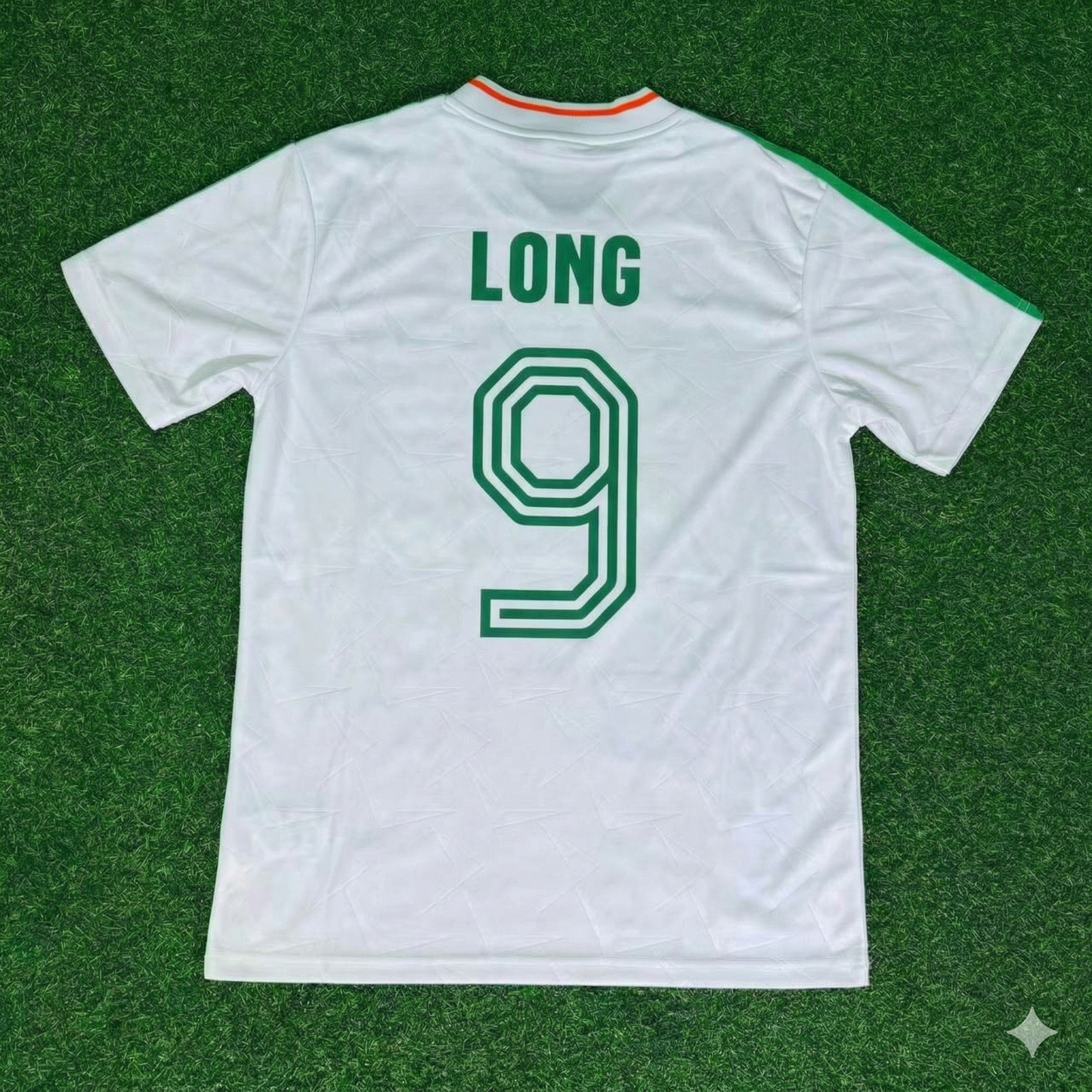 Shane Long Ireland White Legendary Anniversary Retro Football Jersey Collection