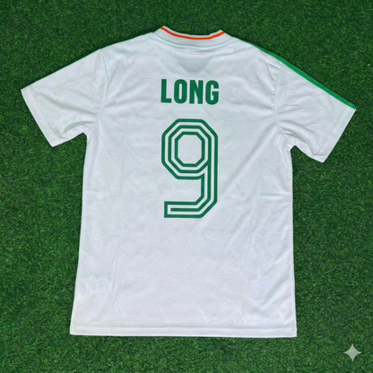 Shane Long Ireland White Legendary Anniversary Retro Football Jersey Collection