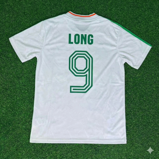 Shane Long Ireland White Legendary Anniversary Retro Football Jersey Collection