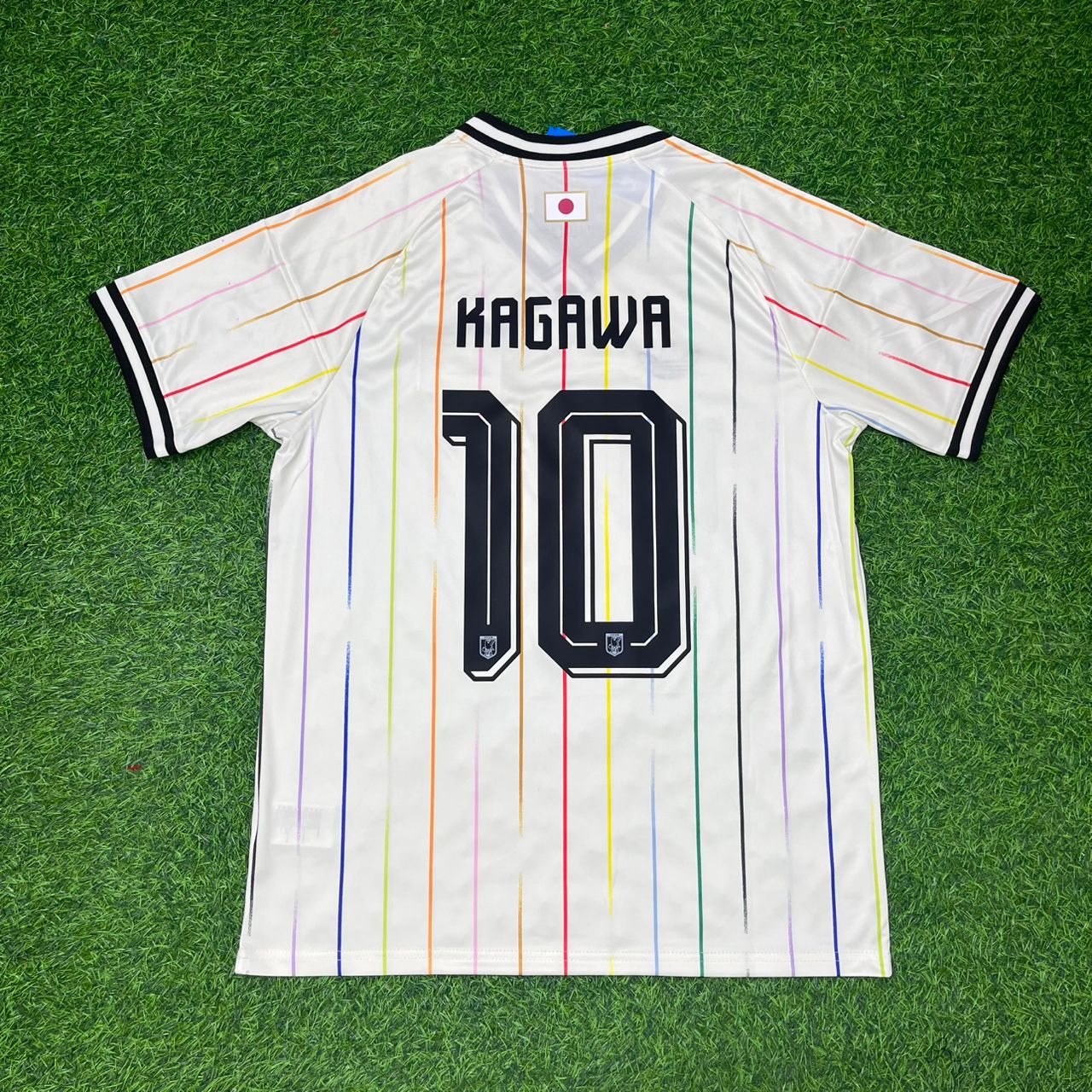 Shinji Kagawa Japan Away White Football Jersey