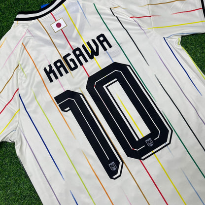 Shinji Kagawa Japan Away White Football Jersey