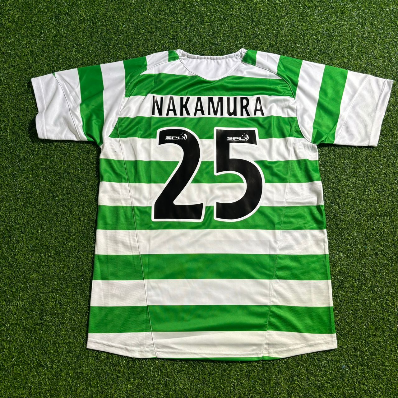 Shunsuke Nakamura Celtic 2005-2007 Retro Home Football Jersey