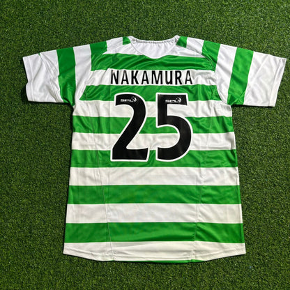 Shunsuke Nakamura Celtic 2005-2007 Retro Home Football Jersey