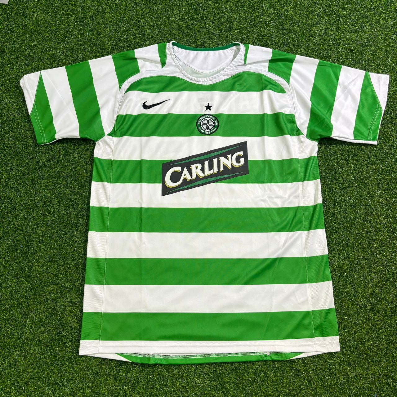 Shunsuke Nakamura Celtic 2005-2007 Retro Home Football Jersey