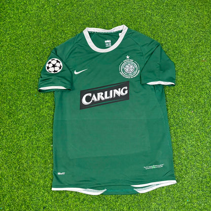 Shunsuke Nakamura #25 Celtic 2007 2008 Home Retro Football Jersey