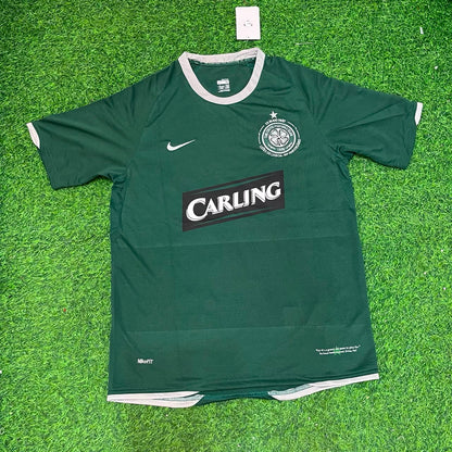Shunsuke Nakamura #25 Celtic 2007 2008 Home Retro Football Jersey