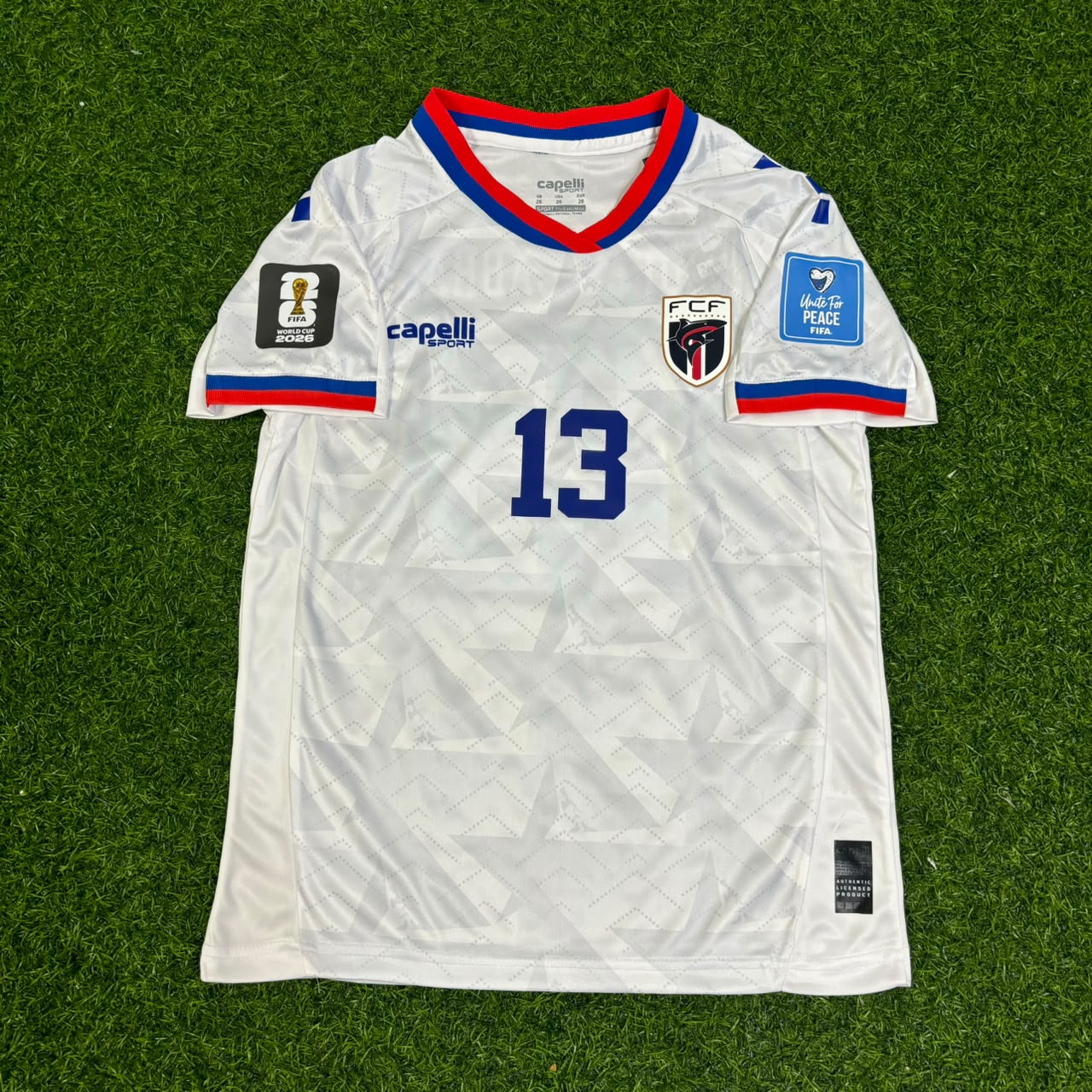 Cape Verde World Cup 2026 Sidny Lopes Cabral Away White Football Jersey