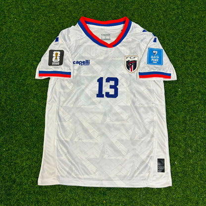 Cape Verde World Cup 2026 Sidny Lopes Cabral Away White Football Jersey