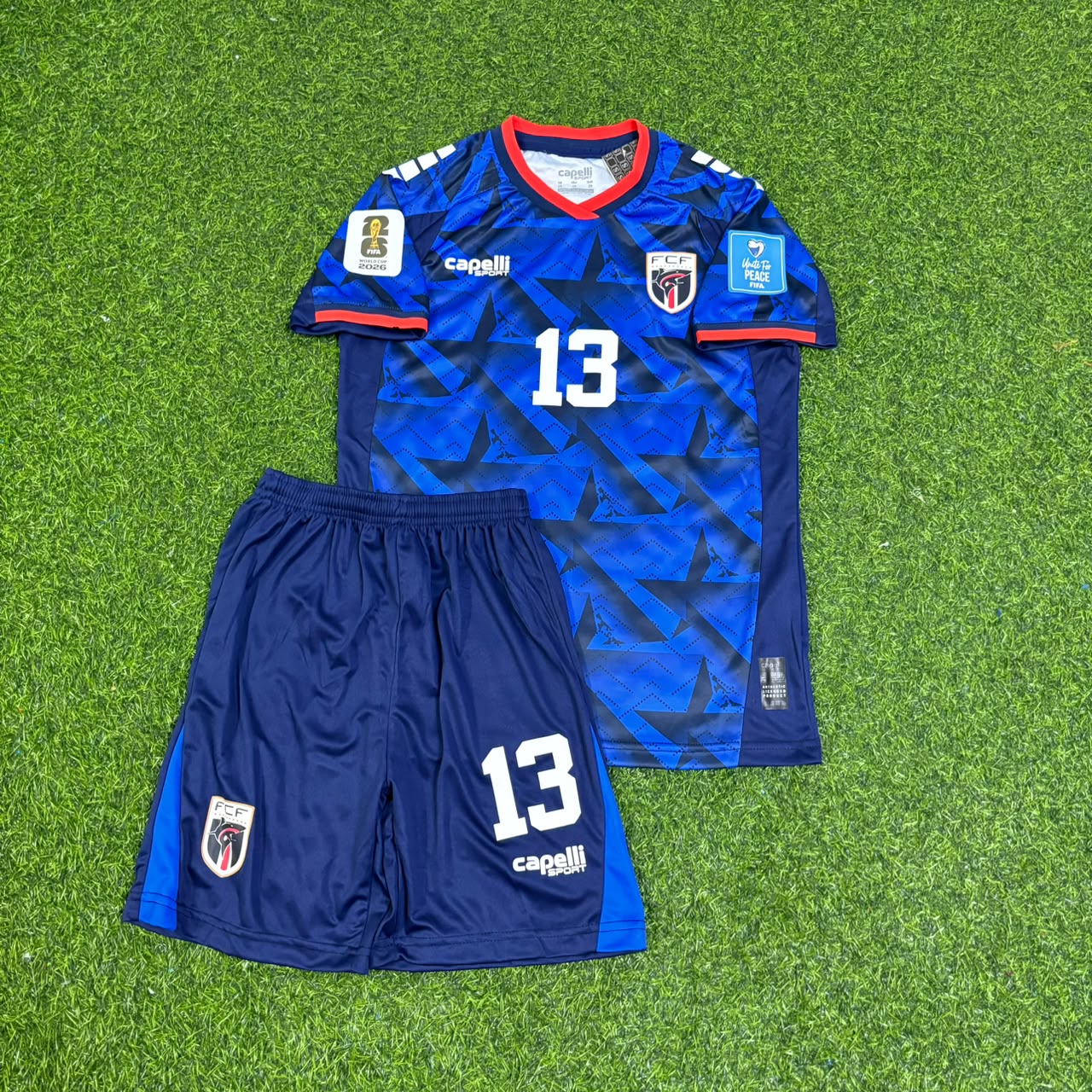 Cape Verde World Cup 2026 Sidny Lopes Cabral Children Football Jersey