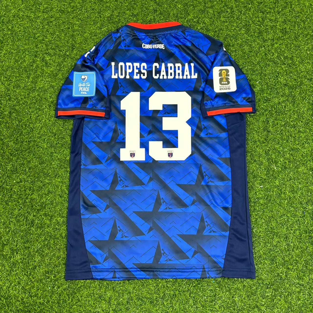 Cape Verde World Cup 2026 Sidny Lopes Cabral Children Football Jersey
