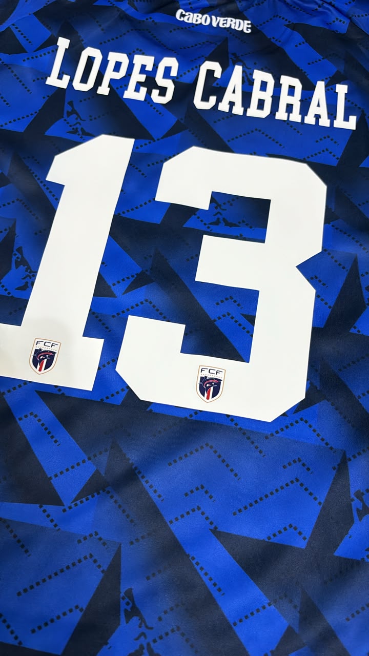 Cape Verde World Cup 2026 Sidny Lopes Cabral Children Football Jersey