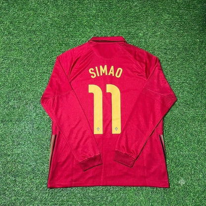 Simao Sabrosa Portugal Commemorative Long Sleeve Football Jersey Collection