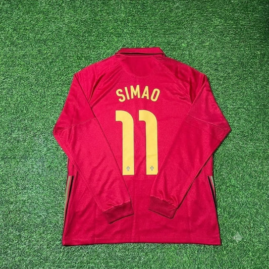 Simao Sabrosa Portugal Commemorative Long Sleeve Football Jersey Collection