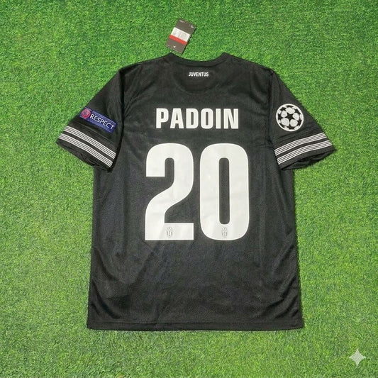 Simone Padoin 20- Juventus Home 2012 2013 Season Retro Football Jersey