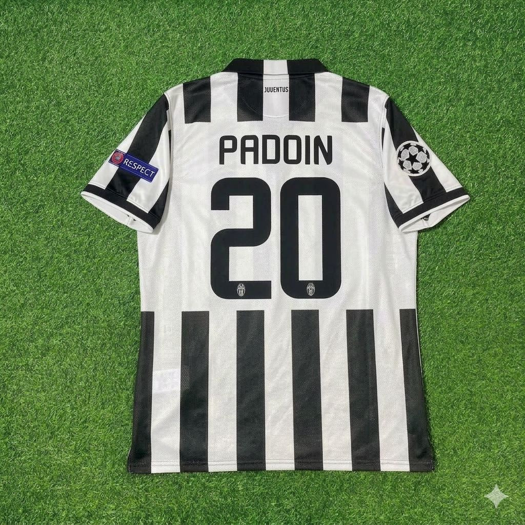 Simone Padoin 20-Juventus 2014 2015 Retro Football Jersey