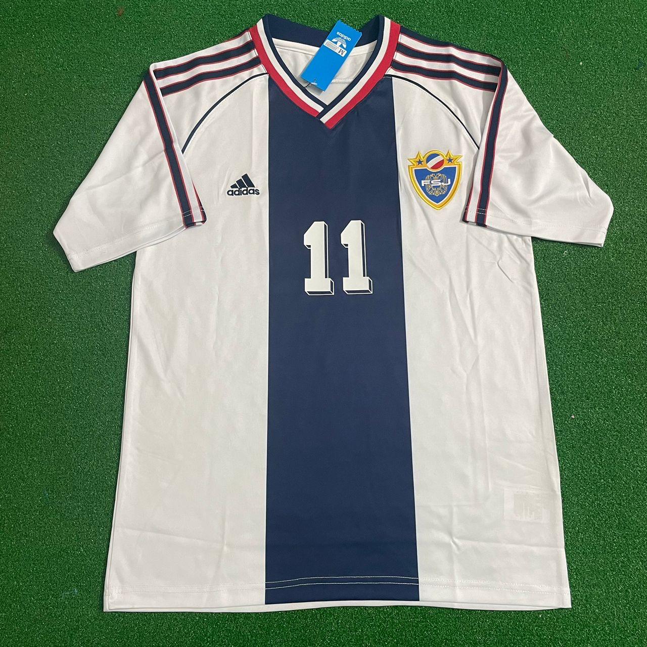 Sinisa Mihajlovic Yugoslavia Retro Football Jersey Kit