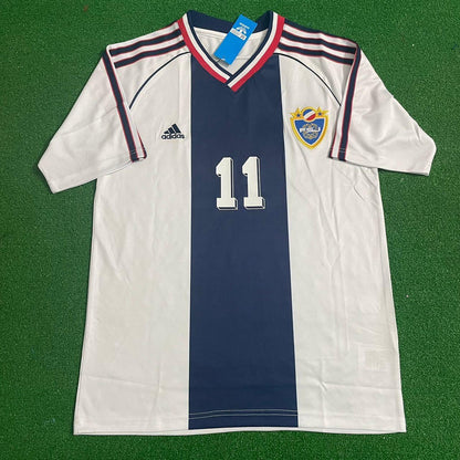 Sinisa Mihajlovic Yugoslavia Retro Football Jersey Kit