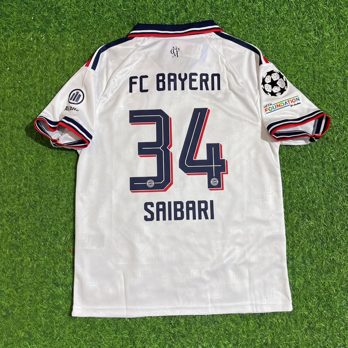 Bayern Munich 2026-2027 Ismael Saibari #34 Away Football Jersey
