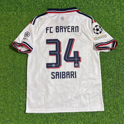Bayern Munich 2026-2027 Ismael Saibari #34 Away Football Jersey