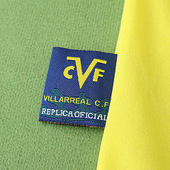 Santi Cazorla 21 Villarreal 2009 2010 Retro Home Football Jersey Kit