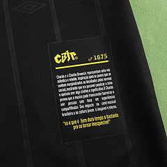 Santos FC Neymar Jr Charlie Brown Black Vintage Special Edition Neymar Jr. Football Jersey