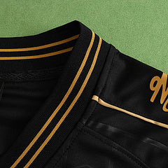 Santos FC Neymar Jr Charlie Brown Black Vintage Special Edition Neymar Jr. Football Jersey