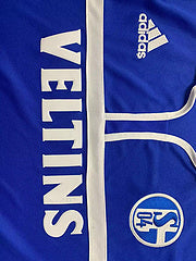Ebbe Sand Schalke 04 2000 2002 Heim Retro Fußballtrikot Blau