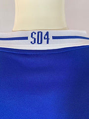 Ebbe Sand Schalke 04 2000 2002 Heim Retro Fußballtrikot Blau