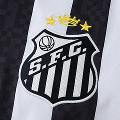 Santos Neymar Jr #10 Kids 2026 Black Soccer Jersey Trikot