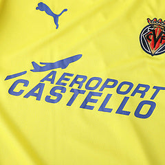 Santi Cazorla 21 Villarreal 2009 2010 Retro Home Football Jersey Kit