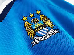 Manchester City 1998 Retro brother sponsor Blue Retro Football Jersey