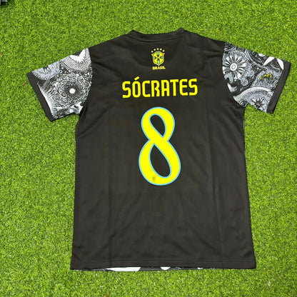 Sócrates Brazil Iconic Retro Football Jersey