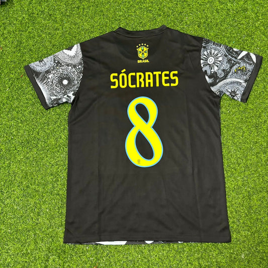 Sócrates Brazil Iconic Retro Football Jersey
