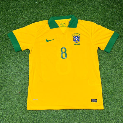Sócrates Brazil Retro Home Yellow Football Jersey Collection